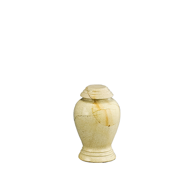 Pedestal Stonewood Token - Tan/Gold/Rust Vase with Base (Token)