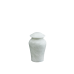 Arno White Marble Token - White/Gray Marble Vase (Token)