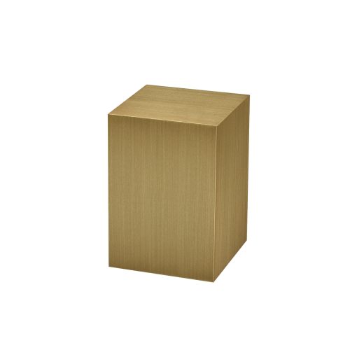 Innocence - Plain Bronze Cube