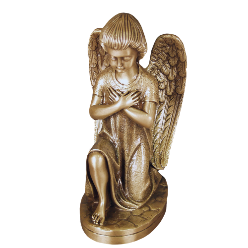 Kneeling Angel - Kneeling Angel with Crossed Arms