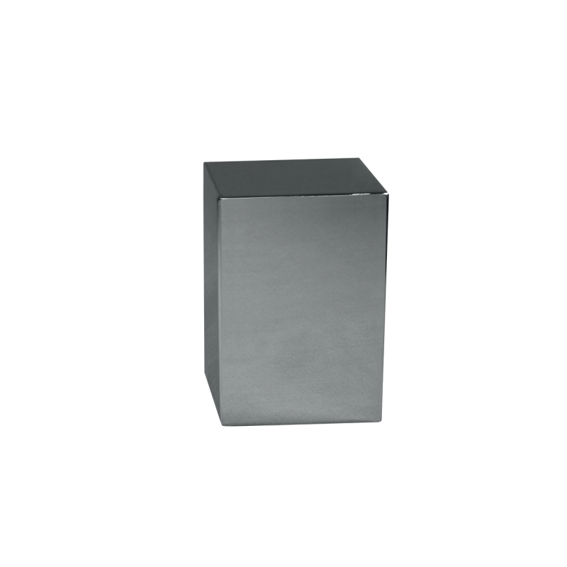 Polished S/S Small Plain Cube - Polished Stainless Steel Cube Plain (Small)