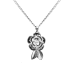 Peony  - Sterling Silver with Chain