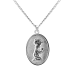 Boy Kneeling - Sterling Silver with Chain Boy Kneeling - Sterling Silver with Chain
