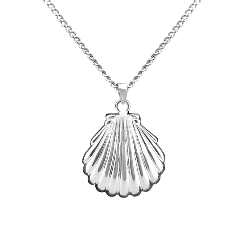 Shell - Sterling Silver with Chain