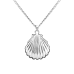 Shell - Sterling Silver with Chain