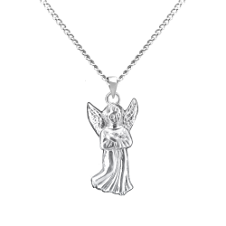 Guardian Angel - Sterling Silver with Chain