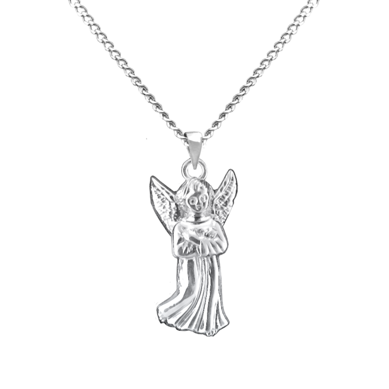 Guardian Angel - Sterling Silver with Chain