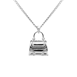 Handbag - Sterling Silver with Chain