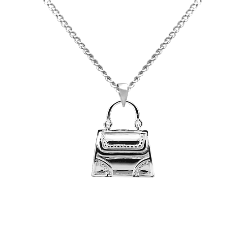 Handbag - Sterling Silver with Chain