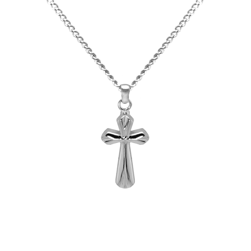 Anglican Cross - Sterling Silver with Chain