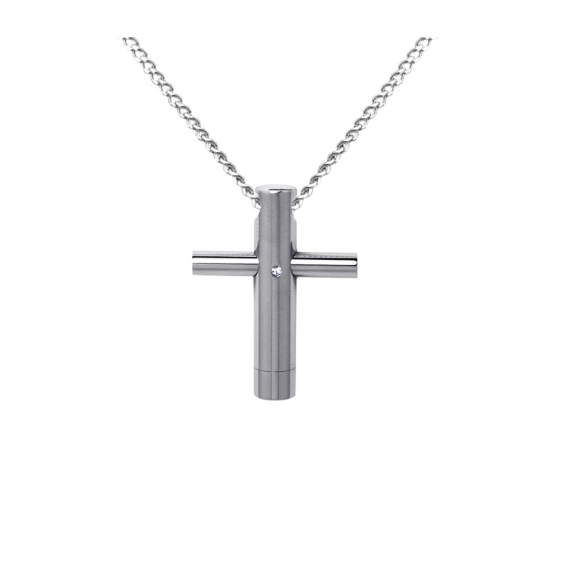 Cross Rod - Stainless Steel with Chain