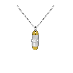 Bullet - Stainless Steel with Chain