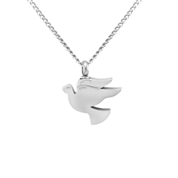 Dove  - Stainless Steel with Chain