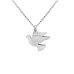 Dove  - Stainless Steel with Chain Dove  - Stainless Steel with Chain