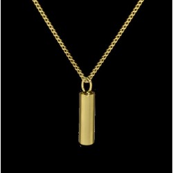 Cylinder - Brass with Chain Cylinder - Brass with Chain