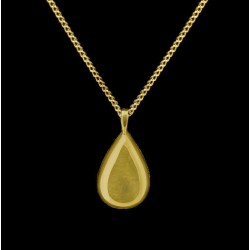 Teardrop - Brass with Chain Teardrop - Brass with Chain