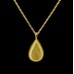Teardrop - Brass with Chain Teardrop - Brass with Chain