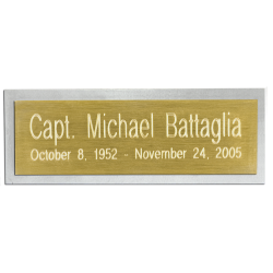 Nameplate  - Rectangle Nameplate  - Rectangle