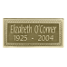 Nameplate - Rectangle Brass with Border Design Nameplate - Rectangle Brass with Border Design