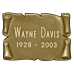 Nameplate - Square Nameplate/Bronze