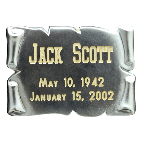 Nameplate - Square Nameplate Silver