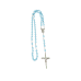 Light Blue Rosary - Light Blue Plastic Bead