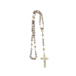 Gold & Silver Rosary - Gold & Silver Bead