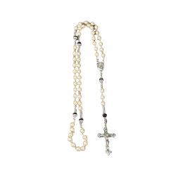 Glass Pearl Rosary - Glass Pearl Rosary  Bead