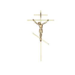 Crucifix/Cross - 10" Slimline Russian Orthodox