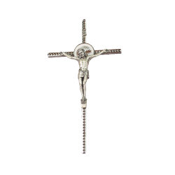 8" Silver Crucifix - Silver Crucifix