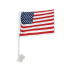 American Flag, Lead Car - Double-Sided Window 20" Mount American Flag, Lead Car - Double-Sided Window 20" Mount