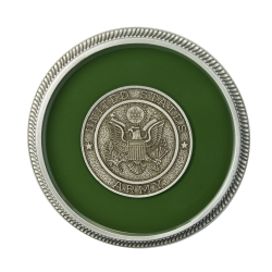 Army - Enamel with Silver Military Medallion Army - Enamel with Silver Military Medallion
