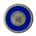 Navy - Enamel with Silver Military Medallion Navy - Enamel with Silver Military Medallion