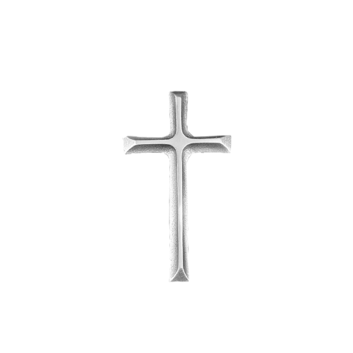 Cross in Silhouette - Silver