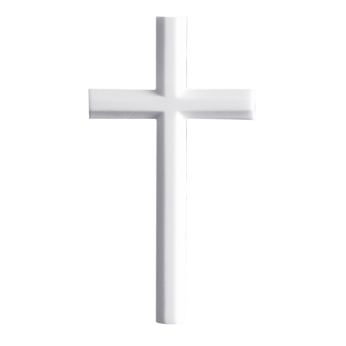 Cross in Silhouette - Marble