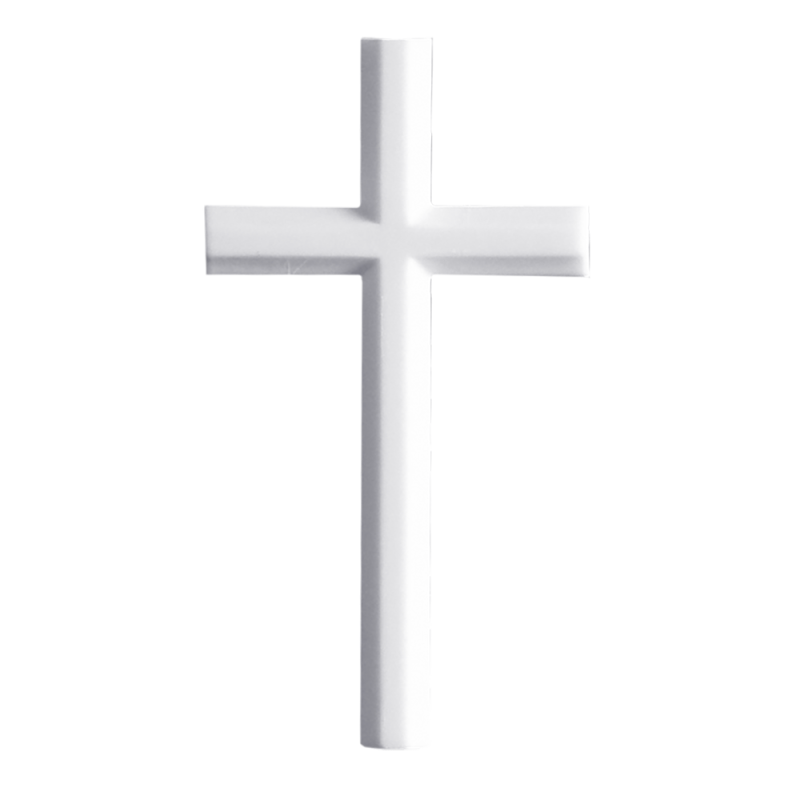 Cross in Silhouette - Marble