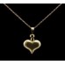Heart Cremation Locket - 14k Gold with Chain