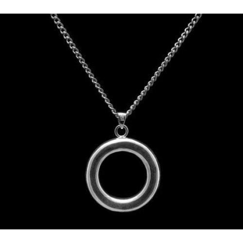 Circle - Sterling Silver with Chain