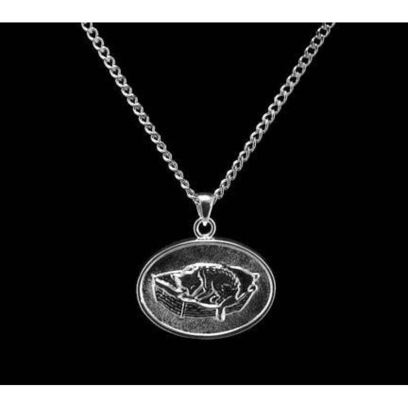 Cat Bed - Sterling Silver with Chain