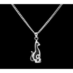 Cat - Sterling Silver with Chain Cat - Sterling Silver with Chain