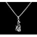 Cat - Sterling Silver with Chain