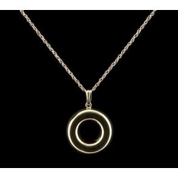 Circle - 14k Gold with Chain Circle - 14k Gold with Chain