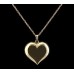 Large Heart - 14k Gold with Chain Large Heart - 14k Gold with Chain