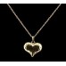 Hammered Heart - 14k Gold with Chain Hammered Heart - 14k Gold with Chain