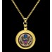 US Army- Brass with Chain US Army- Brass with Chain