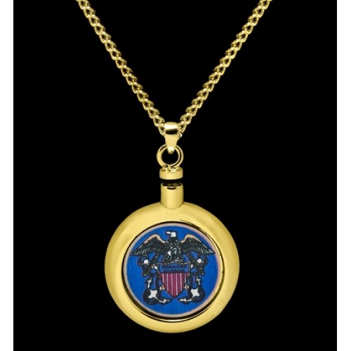 US Navy- Brass with Chain