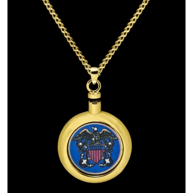 US Navy- Brass with Chain