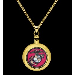 US Marine- Brass with Chain US Marine- Brass with Chain