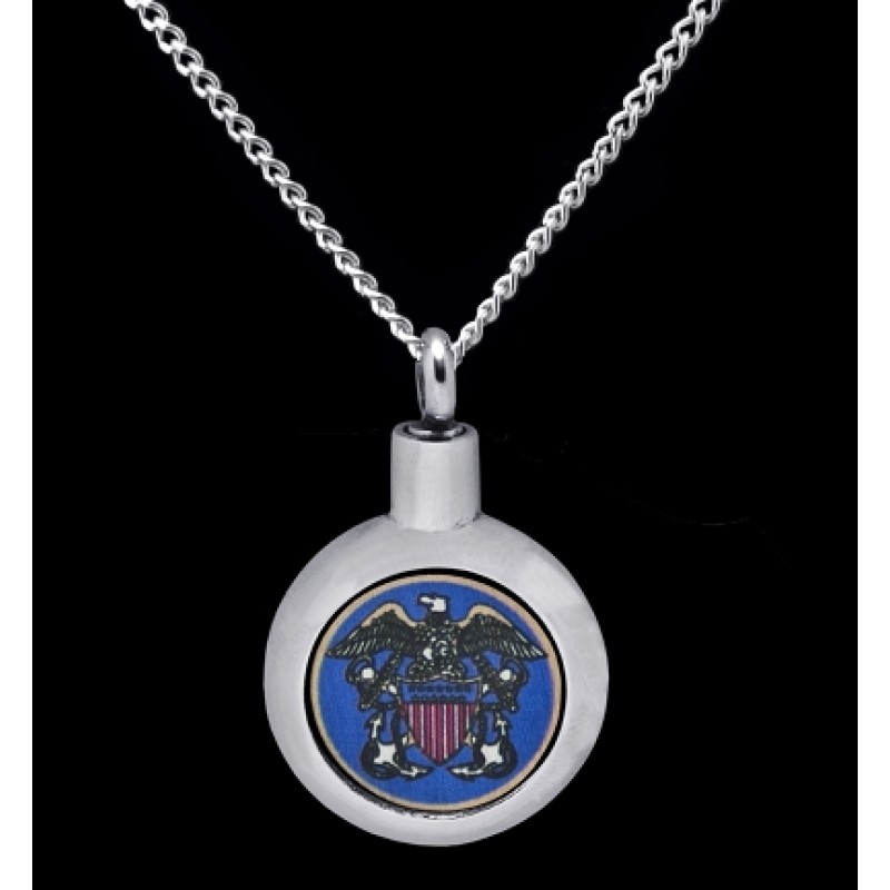 US Navy- Stainless Steel with Chain