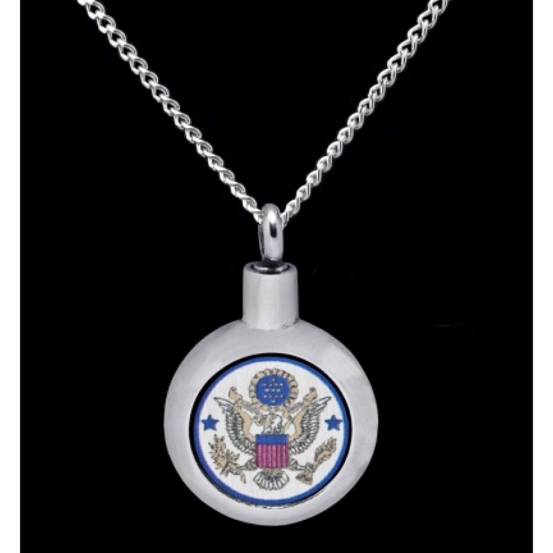 US Air Force- Stainless Steel with Chain